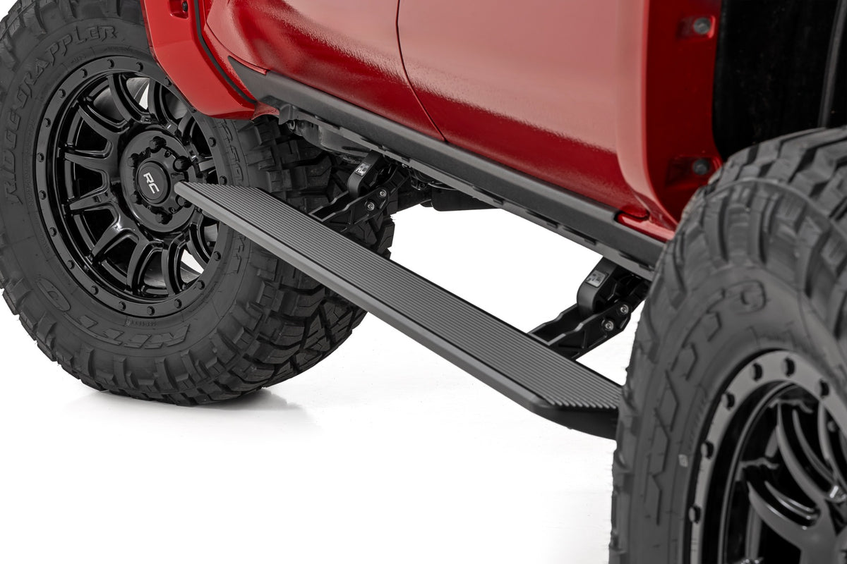 Rough Country Power Running Boards HT-Series | Double Cab | Toyota Tacoma 2WD/4WD (24-26)