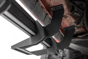 Rough Country SRL2 Adj Aluminum Steps CrewMax | Toyota Tundra 2WD/4WD (2022-2026)