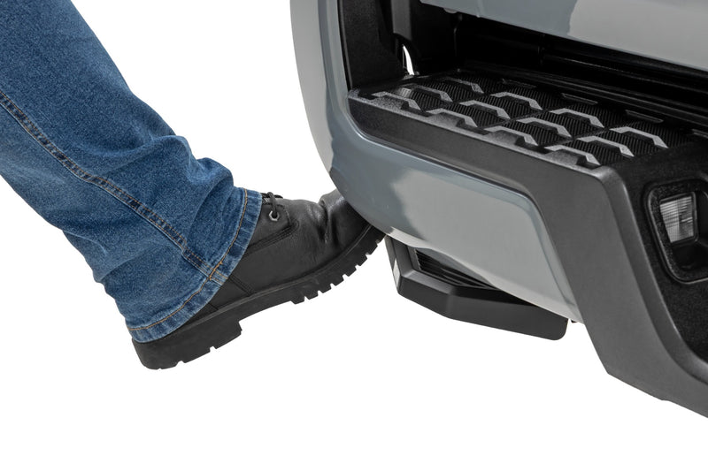 Rough Country Retractable Bed Step Manual Pull | Toyota Tacoma 2WD/4WD (2016-2023)