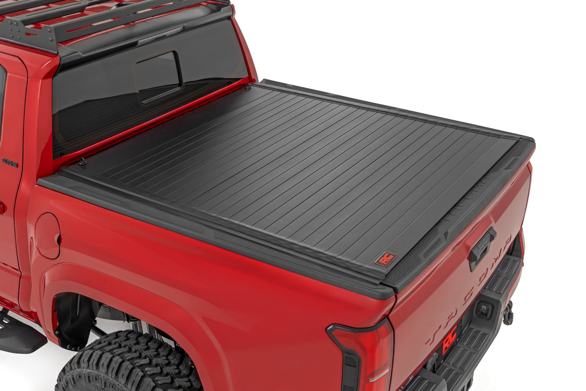 Rough Country Hard Roll Up Bed Cover | Toyota Tacoma 2WD/4WD (2024-2026)