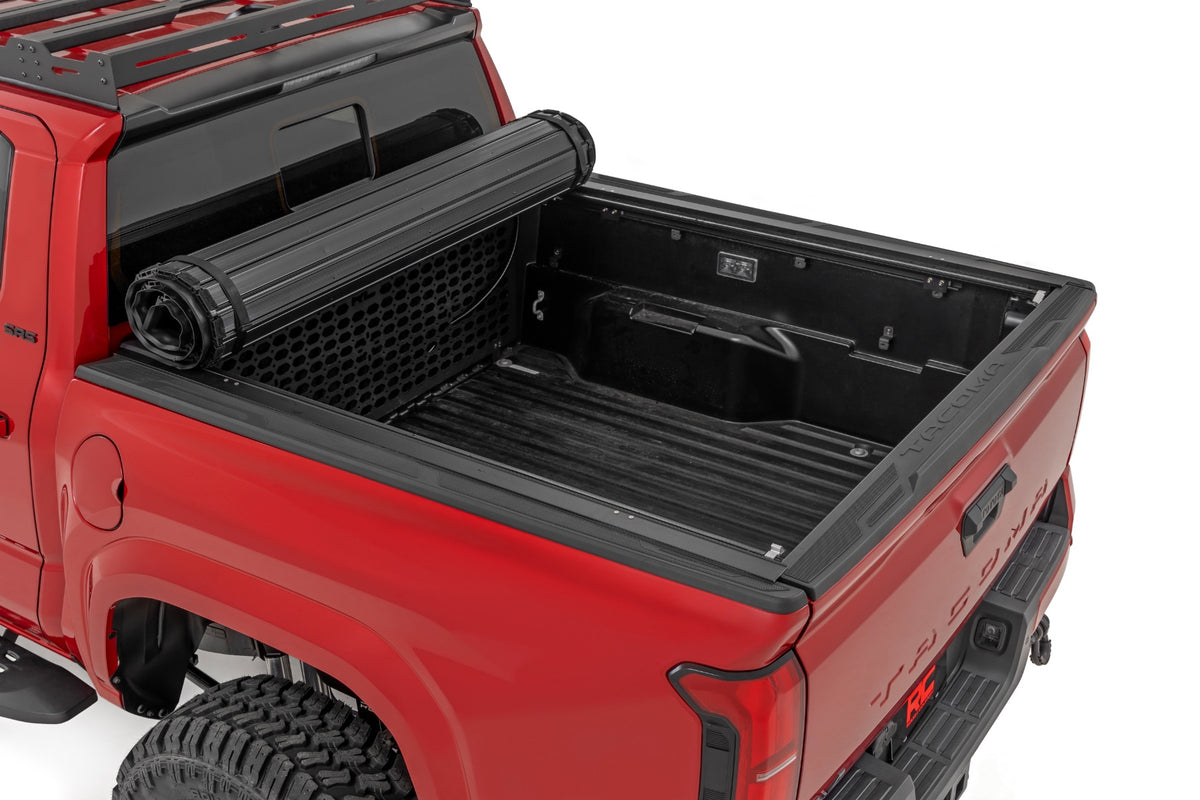 Rough Country Hard Roll Up Bed Cover | Toyota Tacoma 2WD/4WD (2024-2026)