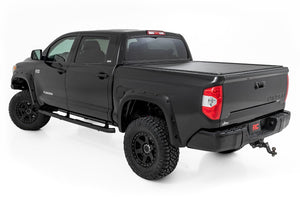 Rough Country Nerf Steps 3-Inch Tube | CrewMax | Toyota Tundra 4WD/2WD (2007-2021)
