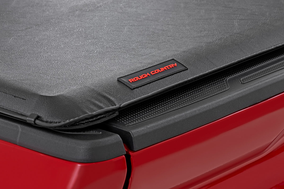 Rough Country Soft Roll Up Bed Cover 5' Bed | Toyota Tacoma 2WD/4WD (2024-2026)