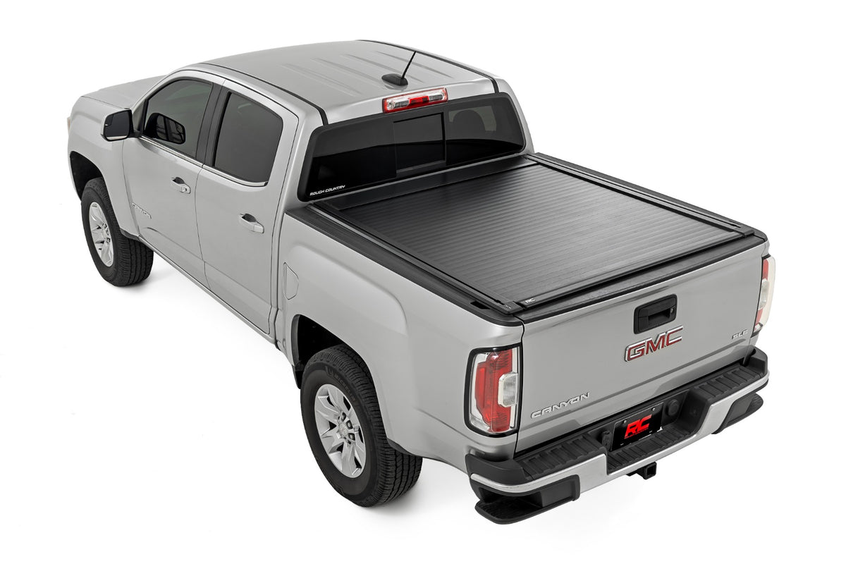 Rough Country Powered Retractable Bed Cover 5' Bed | Chevy/GMC Canyon/Colorado (15-26)