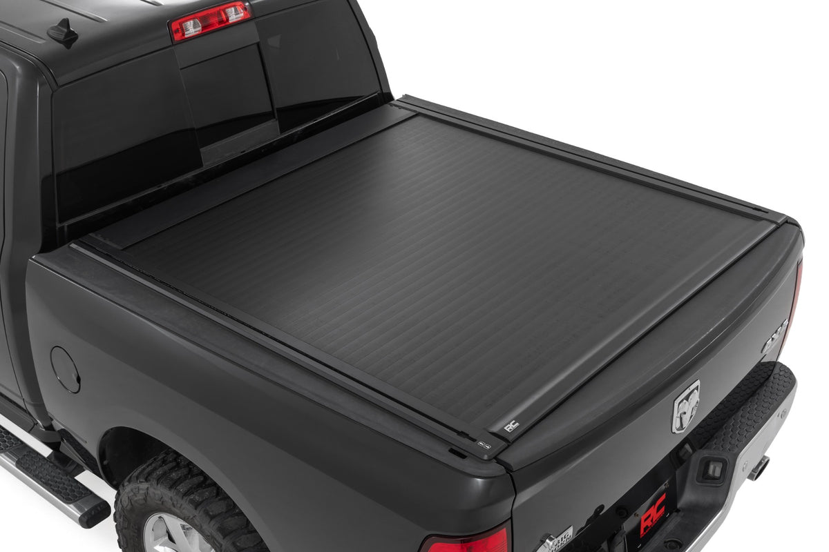 Rough Country Powered Retractable Bed Cover | Ram 1500 (09-18)/2500 (10-26)