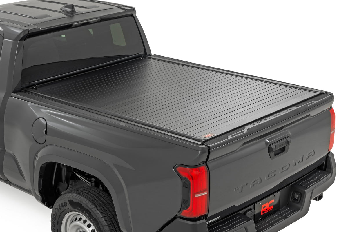 Rough Country Hard Roll Up Bed Cover | Toyota Tacoma 2WD/4WD (2024-2026)
