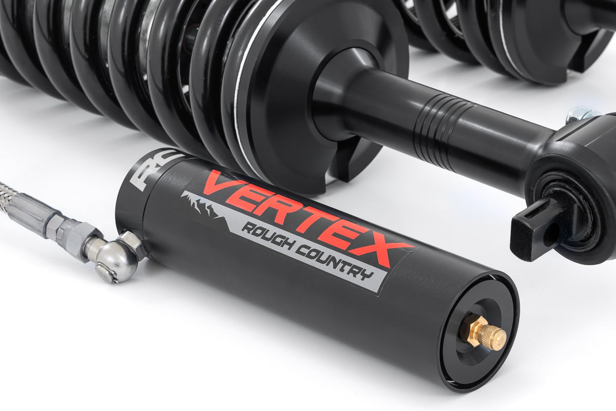 Rough Country Vertex 2.5 Remote Reservoir Leveling Coilovers 2 Inch | Chevy/GMC 1500 (07-18 & Classic)