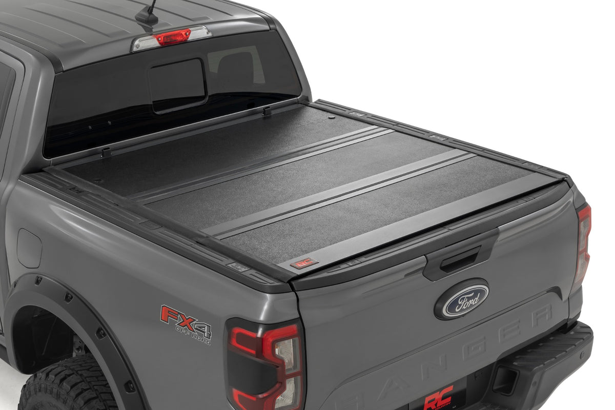 Rough Country Hard Low Profile Bed Cover 5' Bed | Ford Ranger 2WD/4WD (2019-2023)