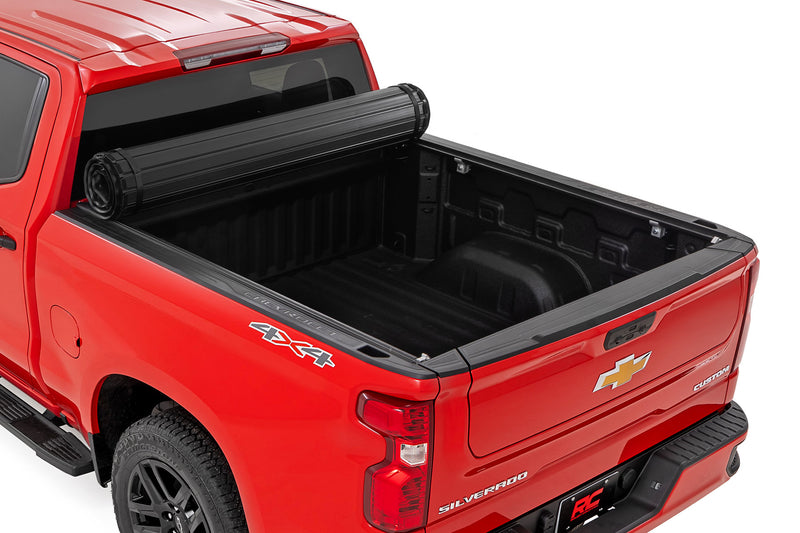 Rough Country Hard Roll Up Bed Cover | Chevy/GMC Sierra/Silverado 1500 (19-26)