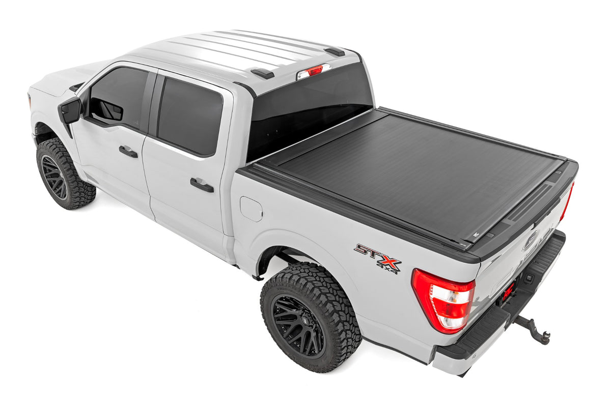 Rough Country Powered Retractable Bed Cover | Ford F-150 (15-26)/F-150 Lightning (22-26)