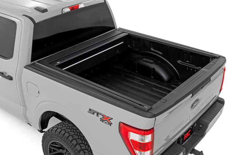 Rough Country Powered Retractable Bed Cover | Ford F-150 (15-26)/F-150 Lightning (22-26)