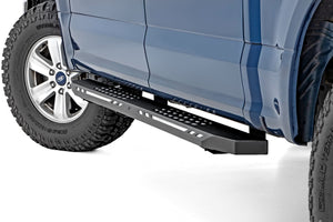 Rough Country AC2 Running Boards Amber/White | Crew Cab | Ford F-150/Lightning/F-250/F-350/Raptor (15-26)