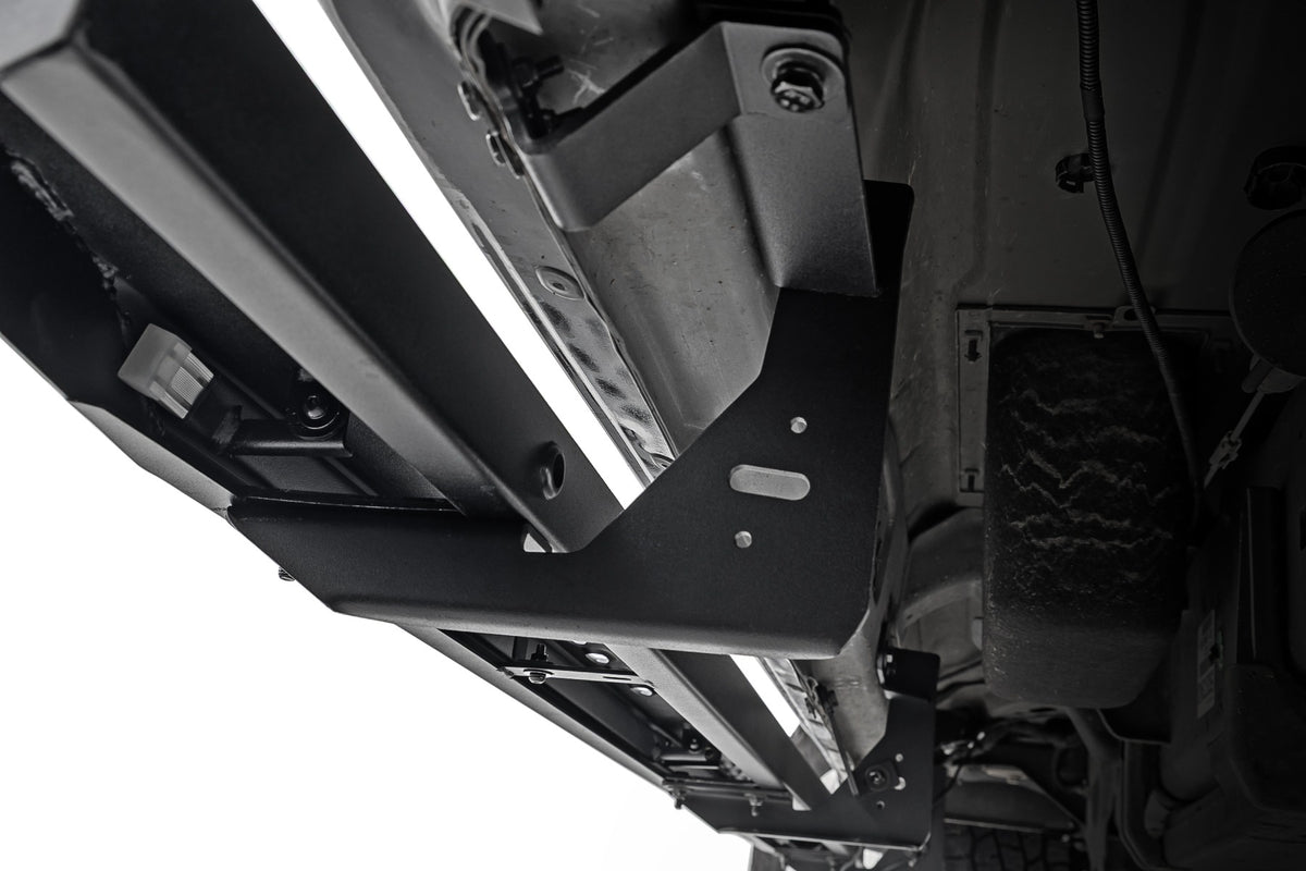 Rough Country AC2 Running Boards Amber/White | Crew Cab | Ram 1500 (19-26)/1500 TRX (21-24)