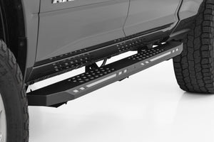 Rough Country AC2 Running Boards Amber/White | Crew Cab | Ram 1500 (19-26)/1500 TRX (21-24)