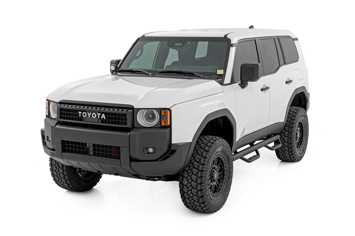 Rough Country Nerf Steps Cab Length | Toyota Land Cruiser 4WD (2024-2026)