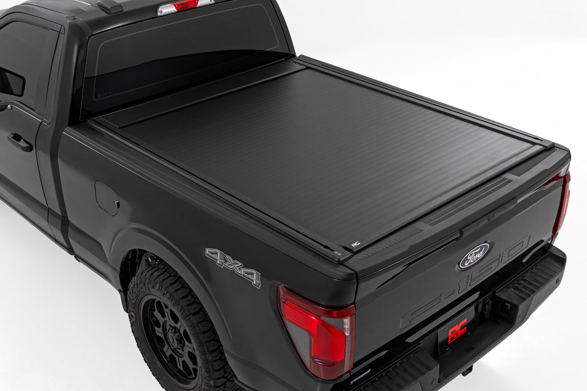 Rough Country Powered Retractable Bed Cover | Ford F-150 (15-26)/F-150 Lightning (22-26)