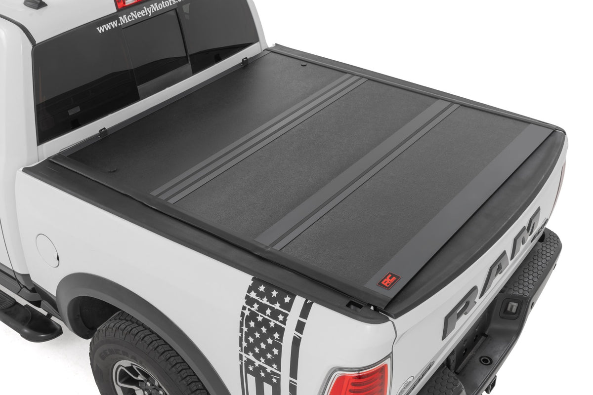 Rough Country Hard Low Profile Bed Cover | Ram 1500 (10-18)/2500 (10-26)