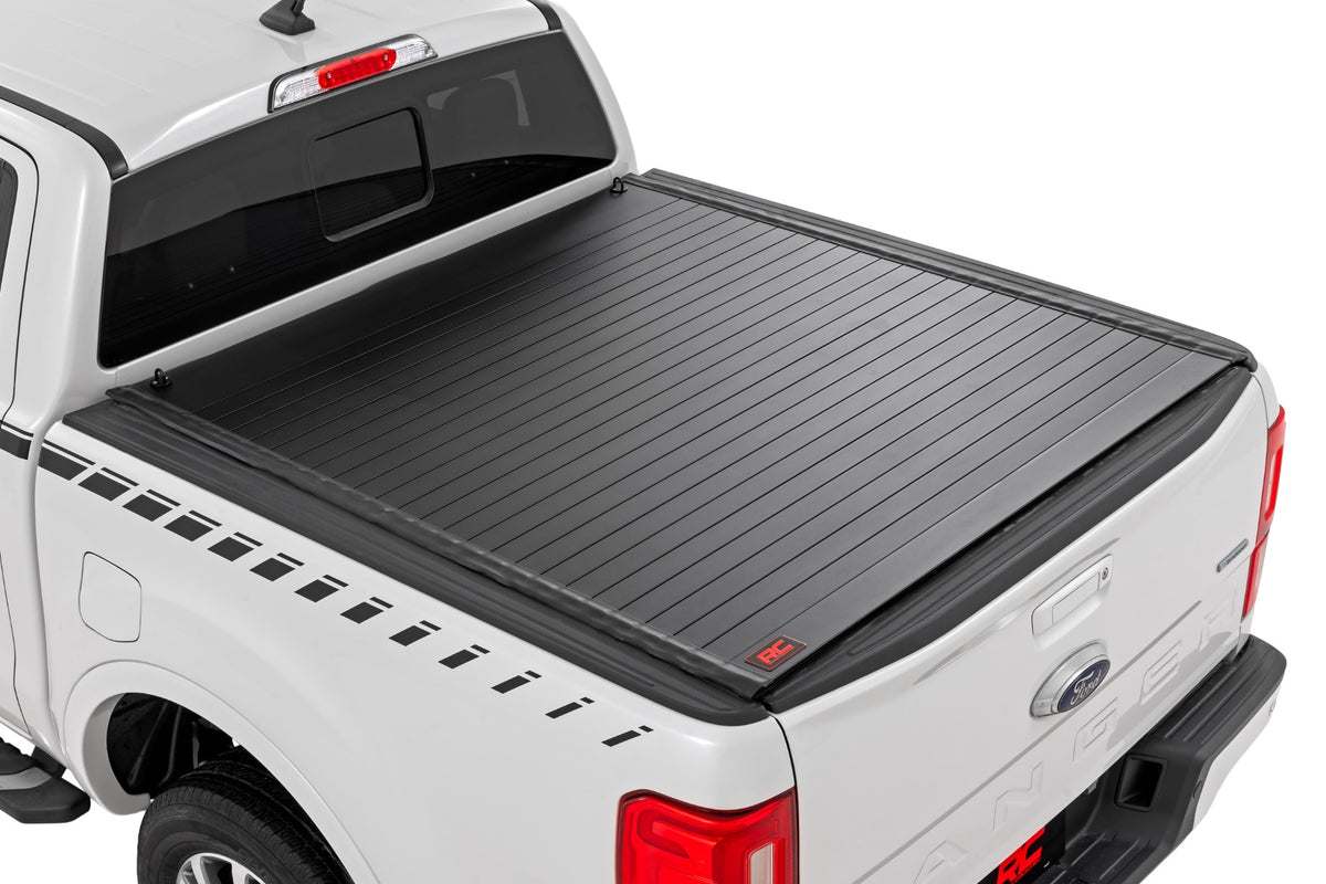 Rough Country Hard Roll Up Bed Cover 5' Bed | Ford Ranger 2WD/4WD (2019-2023)