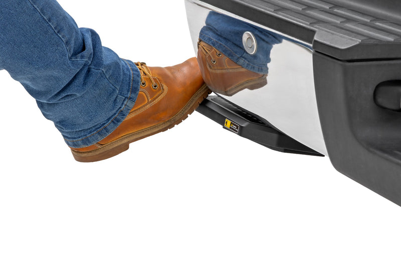 Rough Country Retractable Bed Step Manual Pull | Chevy/GMC 2500HD/3500HD (11-14)