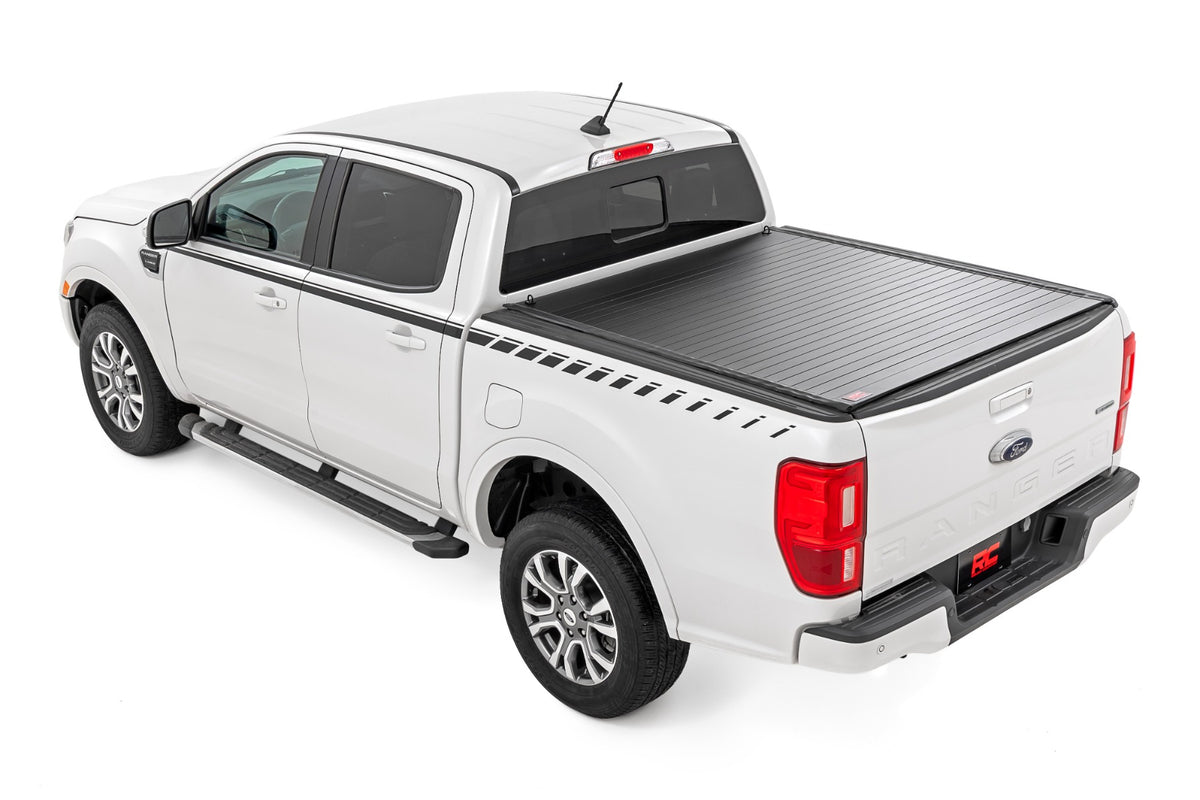 Rough Country Hard Roll Up Bed Cover 5' Bed | Ford Ranger 2WD/4WD (2019-2023)