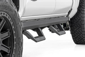 Rough Country SRX2 Adjustable Aluminum Steps Double Cab | Toyota Tacoma 2WD/4WD (24-26)