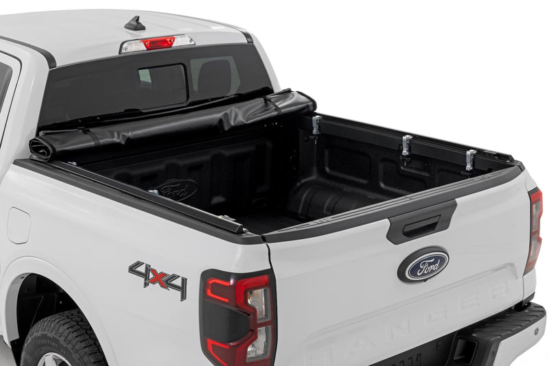 Rough Country Soft Roll Up Bed Cover 5' Bed | Ford Ranger 2WD/4WD (2024-2025)