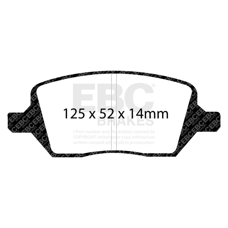 EBC 04-05 Buick Terraza 3.5 FWD Ultimax2 Rear Brake Pads