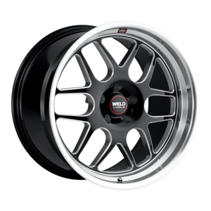 Weld Solana Street 20x10.5 / 5x114.3 / 7.72 BS / 72.56 HB - Gloss Black Milled - Non-BL Wheel