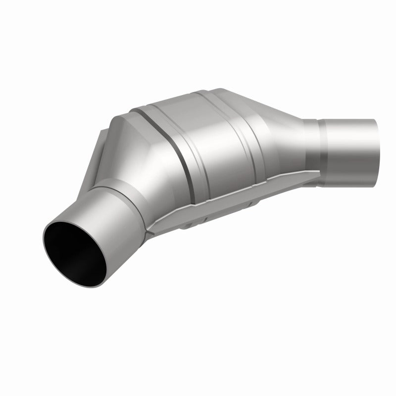 MagnaFlow Universal Catalytic Converter 2.50inch Angled In/Out FED