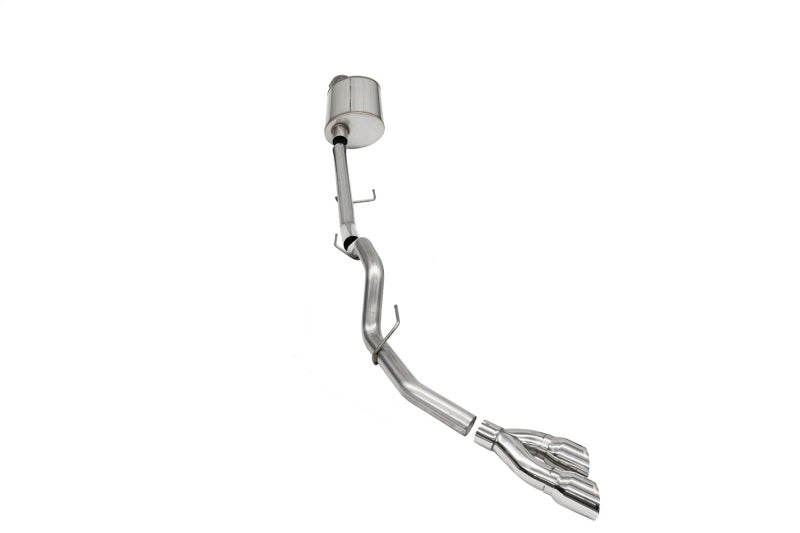 Corsa 2021-2025 Ford F-150 Regular Cab/ 8in Bed 5.0L V8 Sport Cat-Back Single Side Exit-Polished