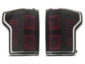 Raxiom 15-20 Ford F-150 Horizon LED Tail Lights- Black Housing- Clear Lens