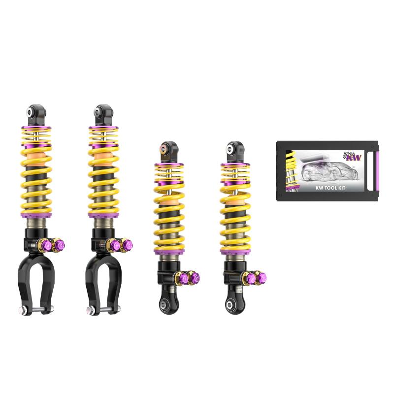KW Coilover Kit V5 Bundle 2020 Chevrolet C8 Corvette Stingray w/ MagRide / w/o NoseLift
