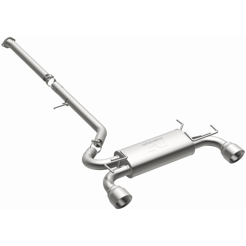 MagnaFlow Cat-Back 03-09 Nissan 350Z Street SS 2.5in Dual Split Rear Exit Polished 4.5in Tips