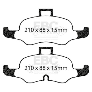 EBC 2019+ Audi TTS Quattro 2.0T Yellowstuff Front Brake Pads