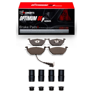 R1 99-10 Volkswagen Beetle Front Optimum OE Pads & Hardware Kit