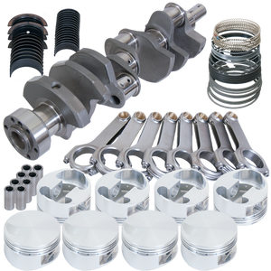 Eagle Chevy 454 1Pc 4.000in Crank 6.385in H-Beam -3cc Flat Top 4.280in Pistons Rotating Assembly
