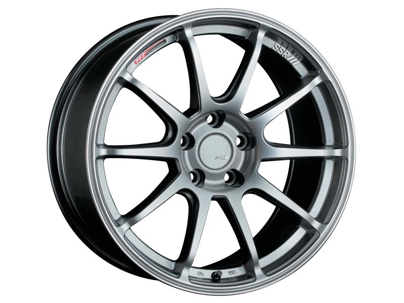 SSR GTV02 18x8.5 5x114.3 40mm Offset Flat Black Wheel 05-07 STI / 11+ tC