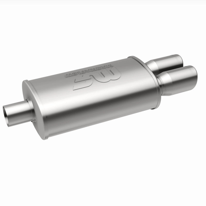 MagnaFlow Muffler W/Tip Mag SS 14X5X8 2.25/3