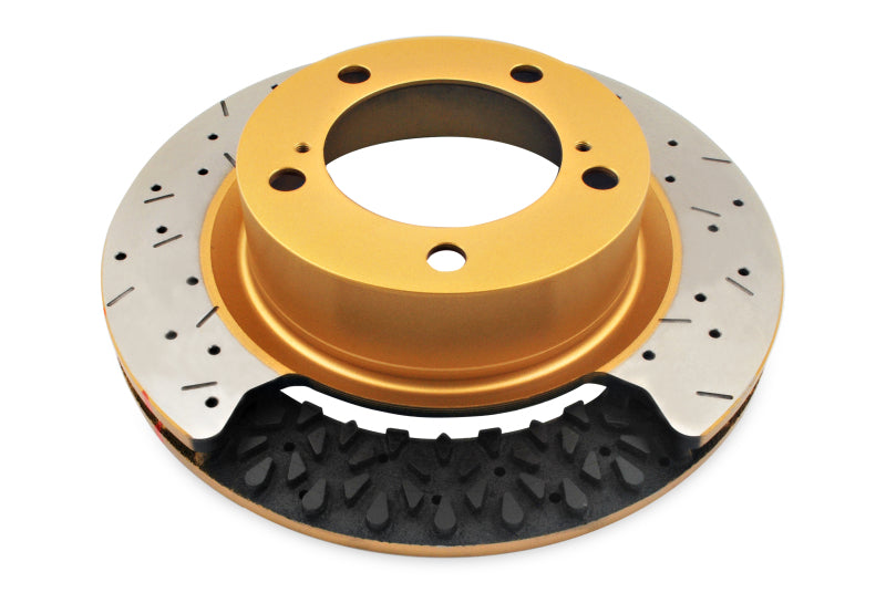 DBA 2010+ Ford Ranger 4000 XS Cross-Drilled & Slotted Series Front Rotor