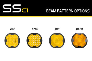 Diode Dynamics Stage Series C1 Lens Spot - Yellow