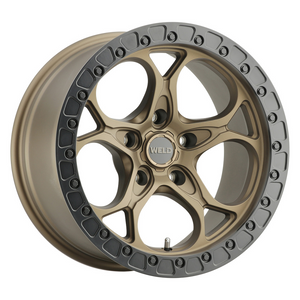 Weld Ledge 20x12 / 5x127 / 4.75 BS / 71.5 HB - Satin Bronze - Non-BL Wheel