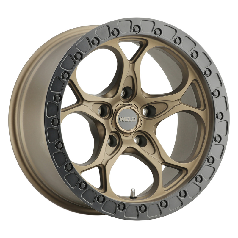 Weld Ledge 20x9 / 5x127 / 5 BS / 71.5 HB - Satin Bronze - Non-BL Wheel