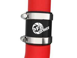 aFe 19-22 Hyundai Veloster N BladeRunner Aluminum Hot & Cold Charge Pipe Kit - Red