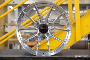 Vossen x Novitec NF10 20x11in - 5x114.3 BP - ET42 - Brushed Gloss Clear Mclaren Artura Rear Wheel