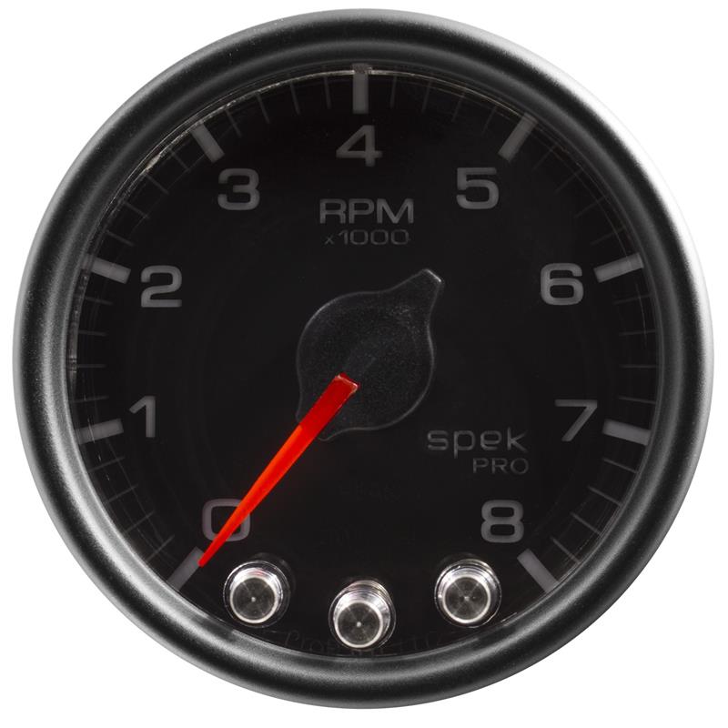 Autometer Spek-Pro - Nascar 2-1/16in Water Press 0- 35 psi Bfb Sp