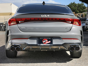aFe Takeda 21-24 Kia K5 GT L4-2.5L (t) SS Axle-Back Exhaust System w/ Blue Flame Tips