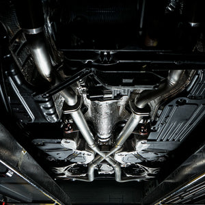 Stainless Works 18-19 Dodge Durango 6.4L Redline Catback Exhaust w/ Polished Tips