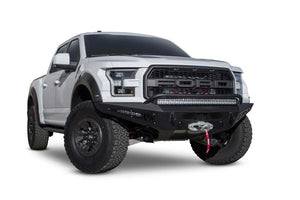 Addictive Desert Designs 17-18 Ford F-150 Raptor HoneyBadger Front Bumper w/ Winch Mount