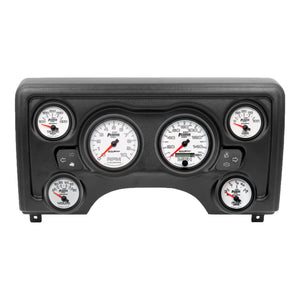 Autometer Phantom II Direct Fit Dash Kit 97-06 Jeep TJ (2 x 3-3/8in. / 4 x 2-1/16in.)