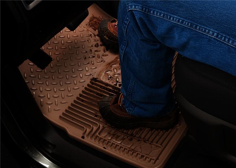 Husky Liners 02-10 Ford Explorer/04-12 Chevy Colorado/GMC Canyon Heavy Duty Black Front Floor Mats
